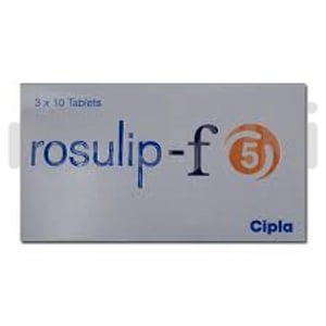रोसुलिप एफ 5 मिलीग्राम टैबलेट 10एस