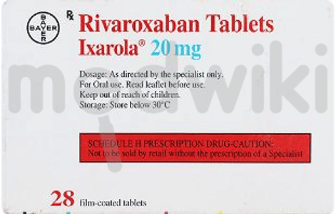 Ixarola 20mg Tablet 28s