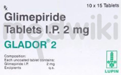Glador 2mg Tablet 15s