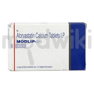 Modlip 20mg Tablet 15s