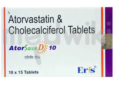 एटोरसेव डी 10mg टैबलेट 10s