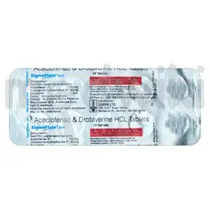 Signoflam Spas 80mg/100mg Tablet 10s