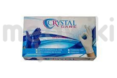 Latex surgical gloves 7 crystal care