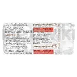 Sitara D 5mg/50mg Tablet 10s