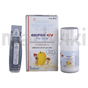 Oxipod-CV 100mg/62.5mg Dry Syrup