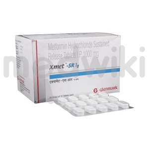 X Met 1gm Tablet SR