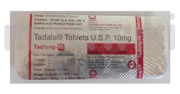 Tadlong 10mg Tablet 10s