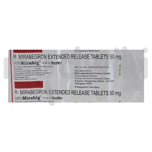 Mirabig 50mg Tablet ER 10s