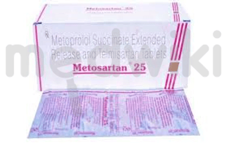 Metosartan CH 12.5mg/25mg/40mg Tablet ER 10s