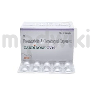 Cardirose CV 10mg/75mg Capsule 10s