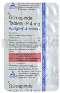 Apriglim 4mg Tablet 15s