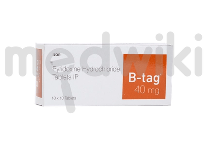 B TAG 40mg Tablet 10s