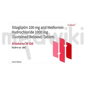 Sitahenz M OD 1000mg/100mg Tablet 10s