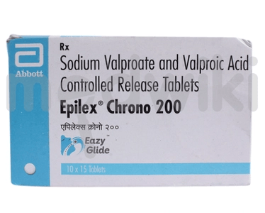 Epilex Chrono 200mg Tablet CR 15s