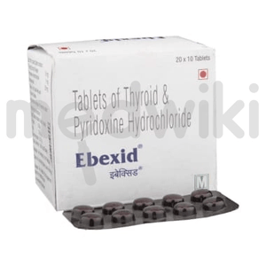 Ebexid 25mg/15mg/1mg Tablet