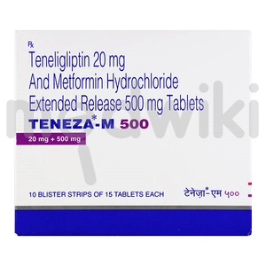 Teneza M 500mg/20mg Tablet ER 15s
