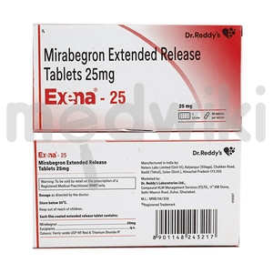Exena 25mg Tablet ER 10s