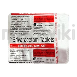 Britzilam 50mg Tablet 