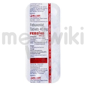 Febs 40mg Tablet 10s