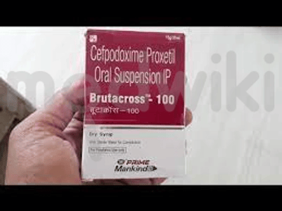 Brutacross 100mg Dry syrup 30ml