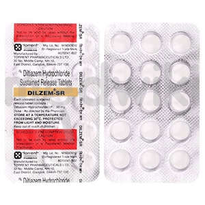 Dilzem 90mg Tablet SR 15s