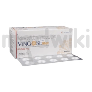 Vingose Met 0.3/500mg Tablet