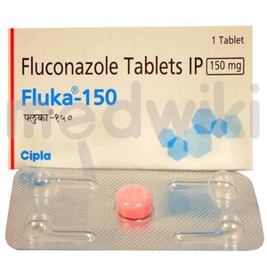 Fluka 150mg capsule 1s
