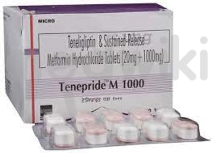 Tenepride M 1000mg/20mg Tablet SR 15s