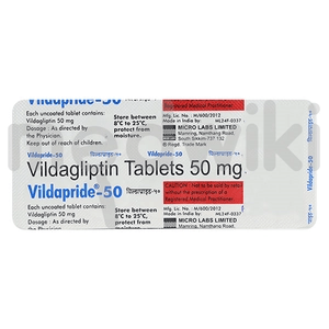 Vildapride 50mg Tablet 10s