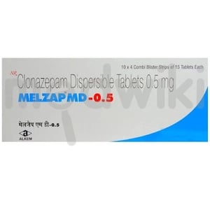 Melzap 0.5mg Tablet MD 15s