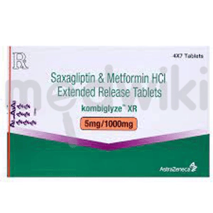 Kombiglyze XR 5mg/1000mg Tablet 7s