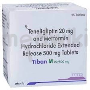 Tiban M 20/500mg Tablet ER 15s