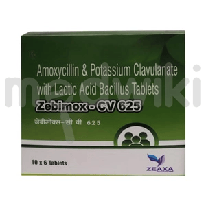 Zebimox-CV 625 Tablet