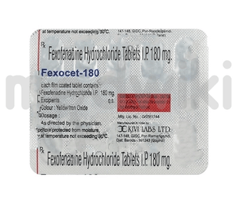Fexocet 180mg Tablet