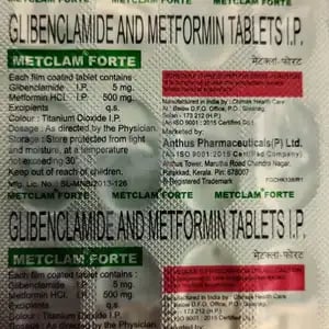 मेटक्लैम फोर्ट टैबलेट