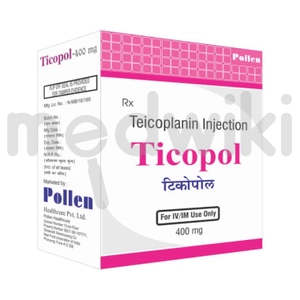 इंजेक्शन के लिए टिकोपोल 400mg पाउडर