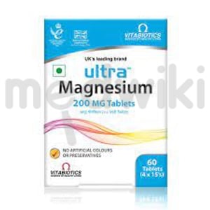 Ultra Magnesium 200mg Tablet 15s
