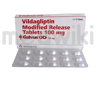 Galvus OD 100mg Tablet MR 15s