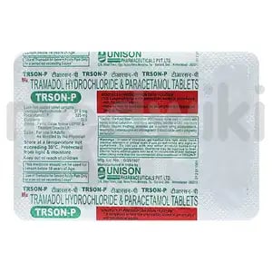 टीआरएसओएन पी 325mg/37.5mg टैबलेट