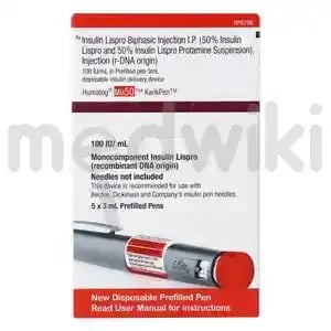 Humalog Mix 50 Kwikpen 100IU/ml