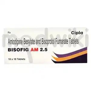 बिसोफिग एएम 2.5एमजी/5एमजी टैबलेट 10एस