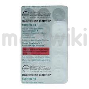 Rosuless 40mg Tablet 15s