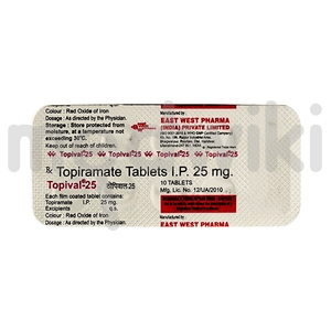 Topival 25mg Tablet 10s