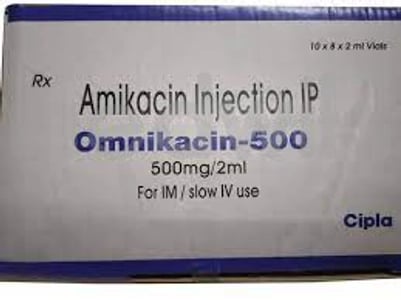 Omnikacin 500 Injection 2ml