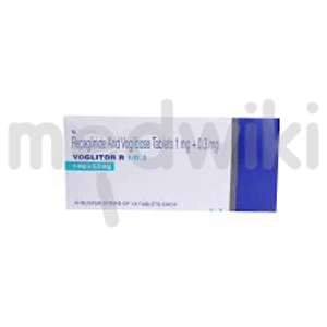 Voglitor R 1mg/0.3mg Tablet 10s