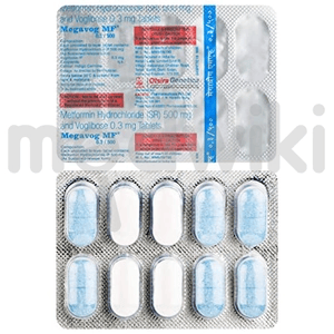 Megavog MF 0.3/500 Tablet SR 10s