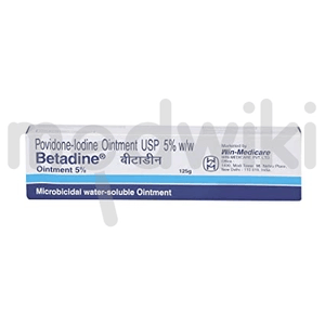 Betadine 5% Ointment 125mg