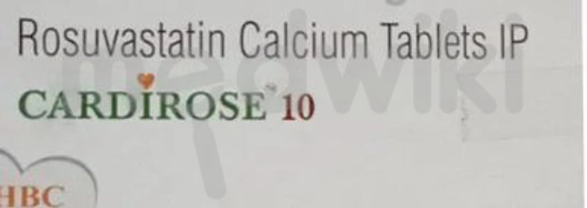 Cardirose 10mg Tablet 10s