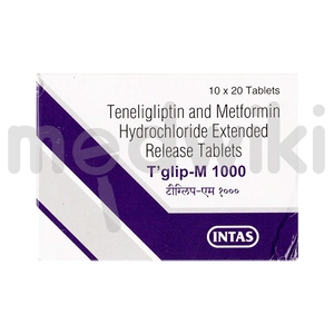 T Glip-M 1000 Tablet ER 20s
