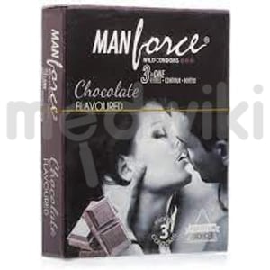 Manforce Wild Condom Chocolate 3s